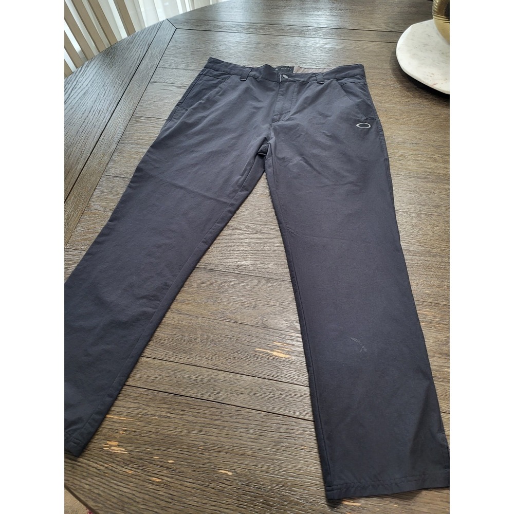 Oakley Pants Men 36x32 Blue Golf Straight Leg Golfing Outdoors